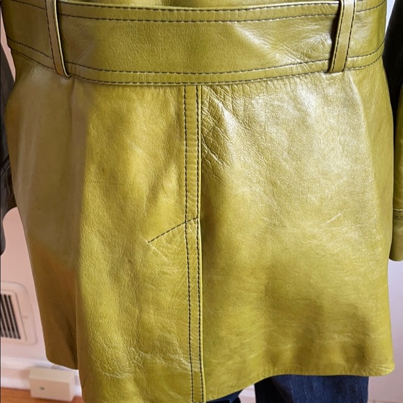 French leather coat size small - Picture 6 of 14